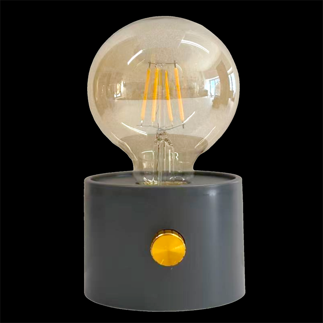 NO CABLE BATTERY black bordslampa LED